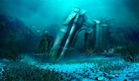 atlantis lost city found underwater.